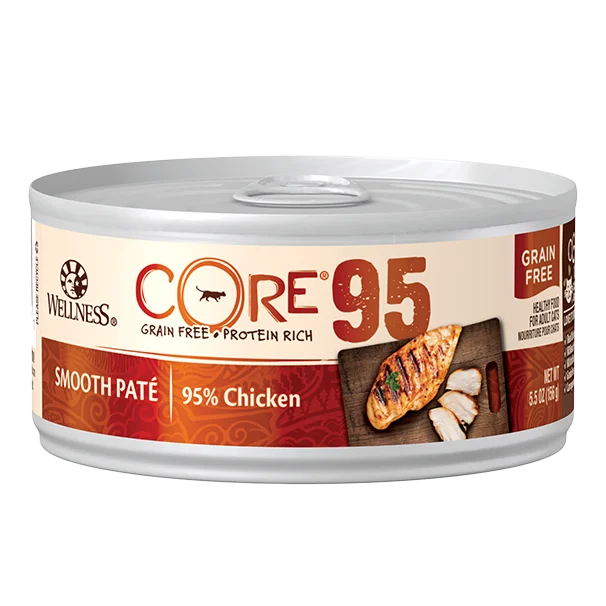 Wellness Cat Core 95% Smooth Pate Chicken 5.5oz